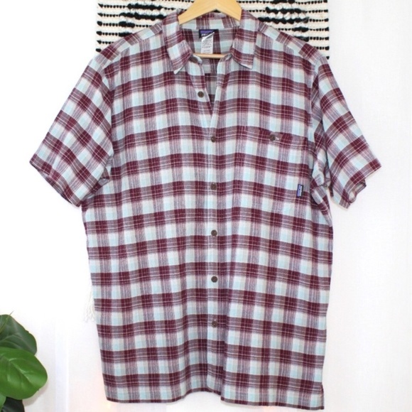 Patagonia Other - Patagonia Men's Plaid Organic Cotton Button Shirt